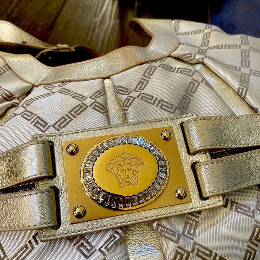 used versace bag